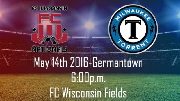 FC Wisconsin to Host Milwaukee Torrent in Exhibition Match